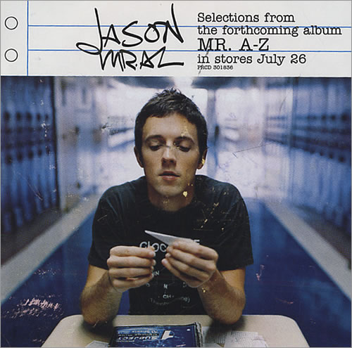 Jason Mraz Selections From Mr A-Z CD single (CD5 / 5") US JA8C5SE440884