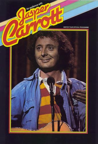 Jasper Carrott An Audience With Jasper Carrott tour programme UK JCTTRAN786007