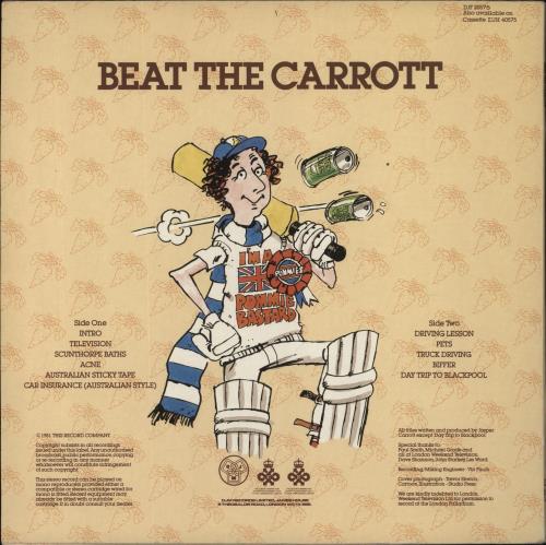 Jasper Carrott Beat The Carrott vinyl LP album (LP record) UK JCTLPBE252067