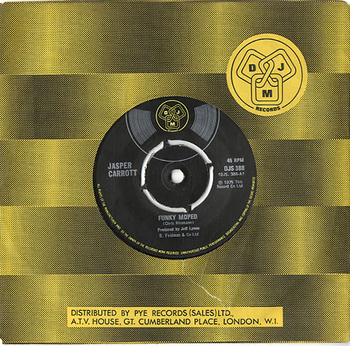 Jasper Carrott Funky Moped - 4pr 7" vinyl single (7 inch record / 45) UK JCT07FU591645
