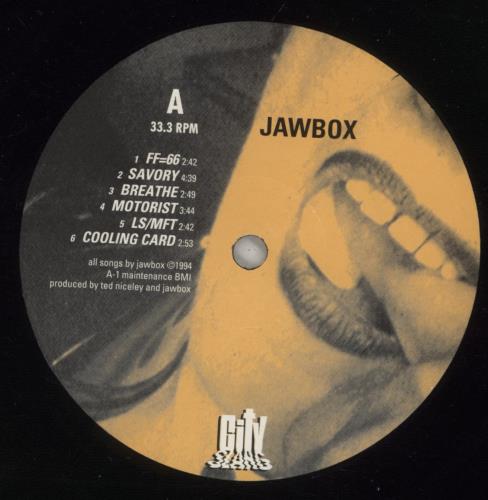 Jawbox For Your Own Special Sweetheart vinyl LP album (LP record) German JBXLPFO890040