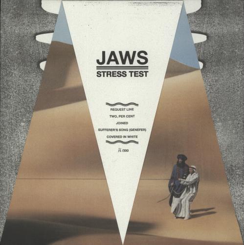 Jaws [Robert Girardin] Stress Test vinyl LP album (LP record) Italian 9I8LPST865426