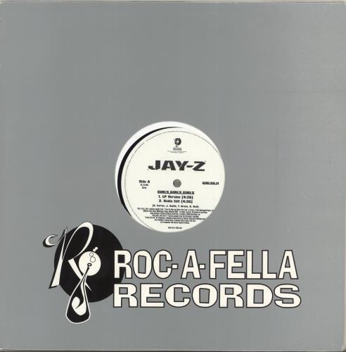 Jay-Z Girls, Girls, Girls 12" vinyl single (12 inch record / Maxi-single) UK JYZ12GI703817