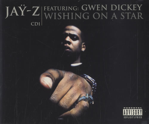 Jay-Z Wishing On A Star CD single (CD5 / 5") European JYZC5WI507935