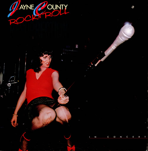 Jayne County Rock 'N' Roll Resurrection vinyl LP album (LP record) Canadian J3-LPRO523566