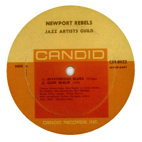 Jazz Artists Guild Newport Rebels vinyl LP album (LP record) US J60LPNE541136