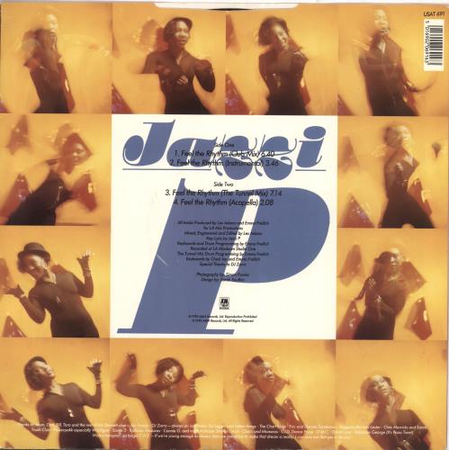 Jazzi P Feel The Rhythm 12" vinyl single (12 inch record / Maxi-single) UK K-112FE712019