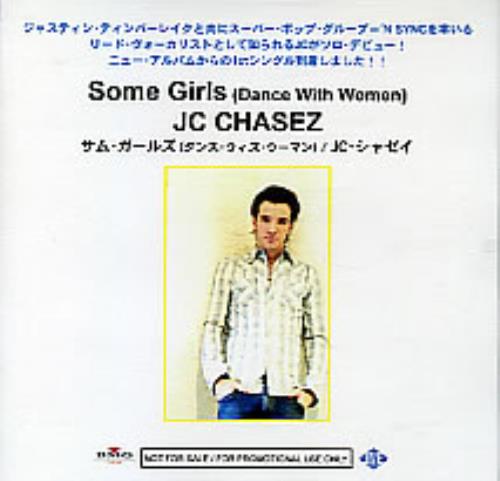 JC Chasez Some Girls (Dance With Women) CD-R acetate Japanese JCZCRSO283388