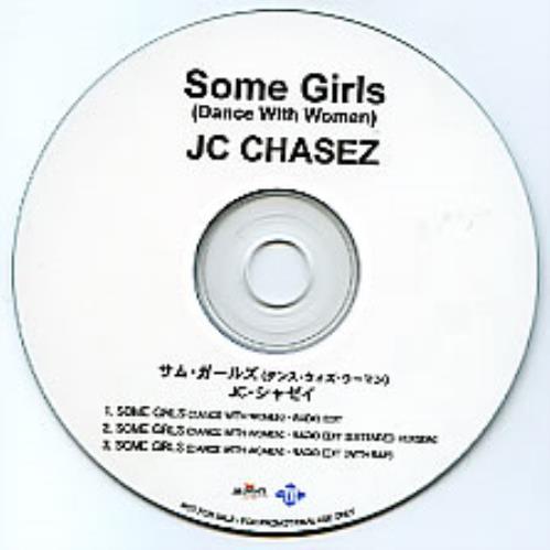 JC Chasez Some Girls (Dance With Women) CD-R acetate Japanese JCZCRSO283388