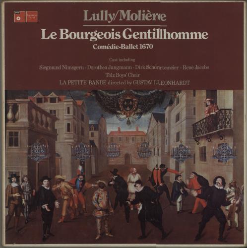 Jean-Baptiste Lully Le Bourgeois Gentilhomme Vinyl Box Set UK O0CVXLE673725