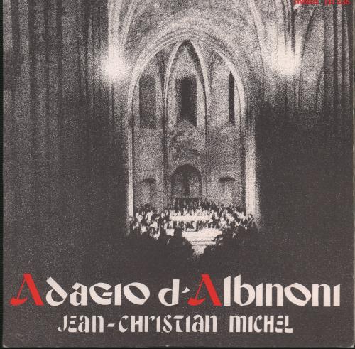 Jean-Christian Michel Adagio d'Albinoni 7" vinyl single (7 inch record / 45) French K7J07AD666205