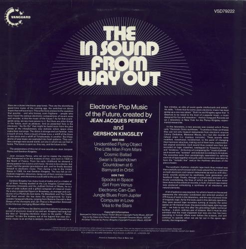 Jean-Jacques Perrey The In Sound From Way Out vinyl LP album (LP record) UK PEYLPTH780141