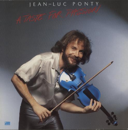 Jean-Luc Ponty A Taste For Passion vinyl LP album (LP record) German JA7LPAT863920