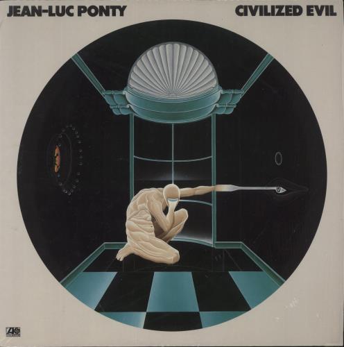 Jean-Luc Ponty Civilized Evil vinyl LP album (LP record) German JA7LPCI869954
