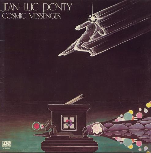 Jean-Luc Ponty Cosmic Messenger vinyl LP album (LP record) Italian JA7LPCO807056