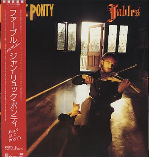 Jean-Luc Ponty Fables vinyl LP album (LP record) Japanese JA7LPFA371821
