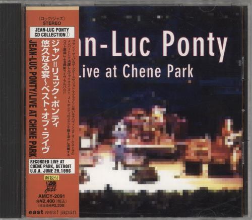 Jean-Luc Ponty Live At Chene Park CD album (CDLP) Japanese JA7CDLI729156
