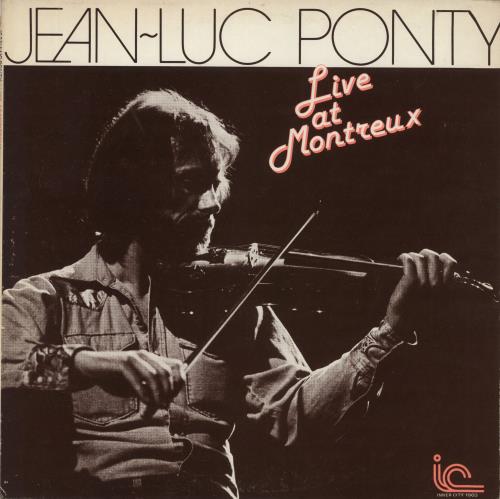 Jean-Luc Ponty Sonata Erotica / Live At Montreux vinyl LP album (LP record) US JA7LPSO864241