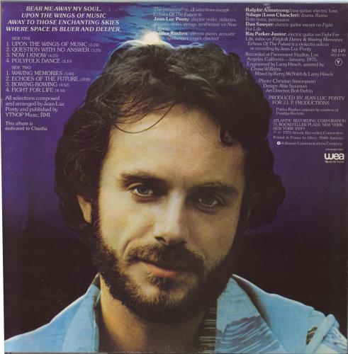 Jean-Luc Ponty Upon The Wings Of Music vinyl LP album (LP record) French JA7LPUP793816