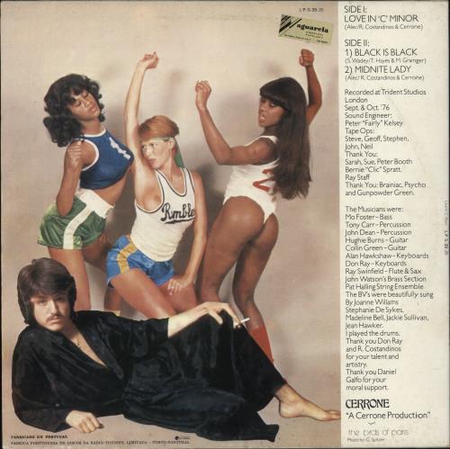 Jean-Marc Cerrone Love In C Minor vinyl LP album (LP record) Portuguese CERLPLO878814