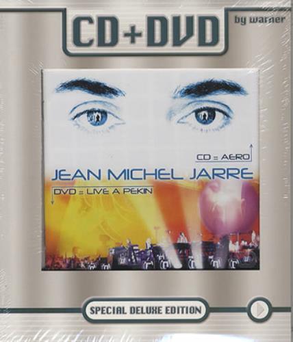 Jean-Michel Jarre Aero + Live A Pekin DVD 2-disc CD/DVD set French JMJ2DAE351628