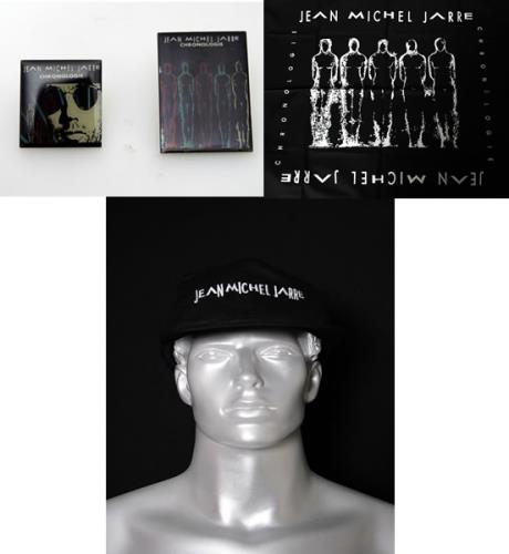 Jean-Michel Jarre Chronologie - Europe In Concert + Baseball Cap & Bandana tour programme UK JMJTRCH543163