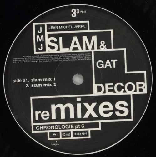 Jean-Michel Jarre Chronologie 6 - Mini L.P. vinyl LP album (LP record) UK JMJLPCH28869