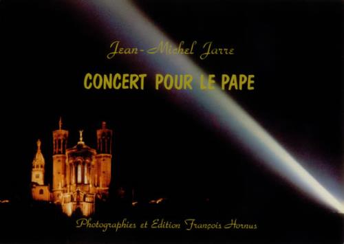 Jean-Michel Jarre Concert Pour Le Pape book French JMJBKCO543170