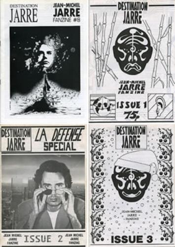 Jean-Michel Jarre Destination Jarre - Set Of 8 Fanzines fanzine UK JMJFADE286223