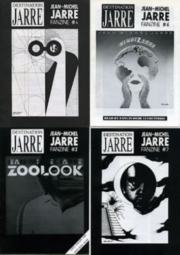 Jean-Michel Jarre Destination Jarre - Set Of 8 Fanzines fanzine UK JMJFADE286223