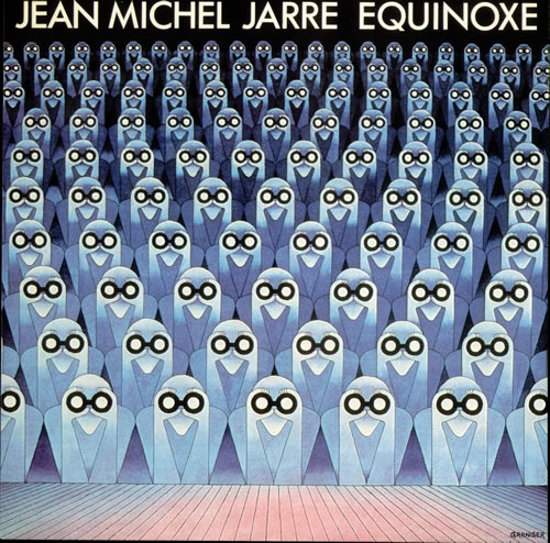 Jean-Michel Jarre Equinoxe - Promo With Folder vinyl LP album (LP record) French JMJLPEQ529702