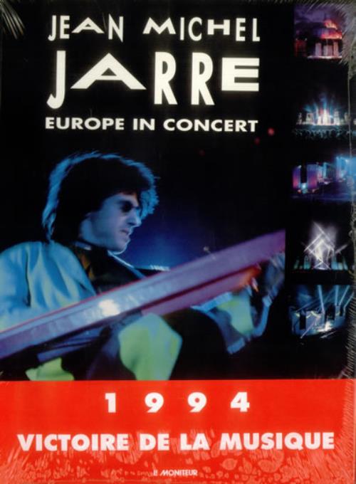 Jean-Michel Jarre Europe In Concert book French JMJBKEU215524