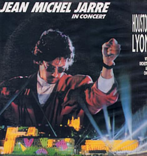 Jean-Michel Jarre In Concert Lyon/Houston vinyl LP album (LP record) Colombian JMJLPIN242749