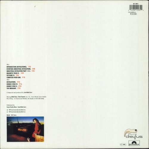 Jean-Michel Jarre Live vinyl LP album (LP record) German JMJLPLI823516