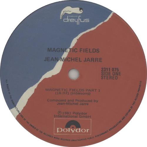 Jean-Michel Jarre Magnetic Fields vinyl LP album (LP record) New Zealand JMJLPMA658670