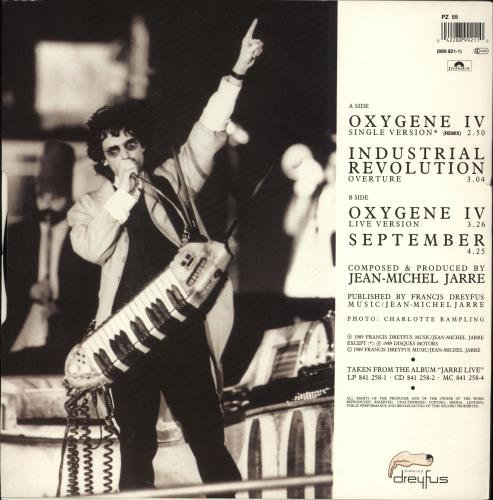 Jean-Michel Jarre Oxygene - EX 12" vinyl single (12 inch record / Maxi-single) UK JMJ12OX702505