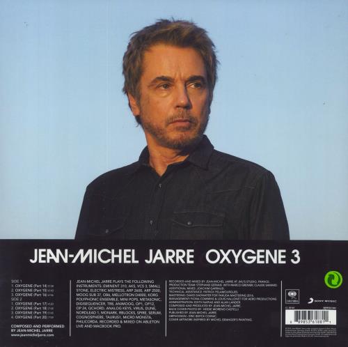 Jean-Michel Jarre Oxygene 3 - Clear Vinyl - Sealed vinyl LP album (LP record) UK JMJLPOX832199