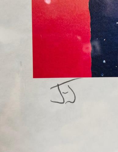 Jean-Michel Jarre Oxygene 7-13 - Signed Artwork Print memorabilia UK JMJMMOX590733