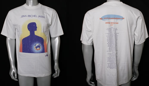 Jean-Michel Jarre Oxygene 7-13 - Tour 1997 - Pair of T-shirts t-shirt UK JMJTSOX543196