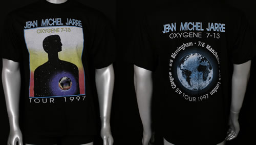 Jean-Michel Jarre Oxygene 7-13 - Tour 1997 - Pair of T-shirts t-shirt UK JMJTSOX543196