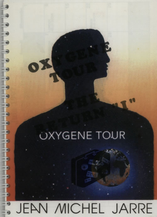Jean-Michel Jarre Oxygene Tour - Two Itineraries Itinerary UK JMJITOX613628