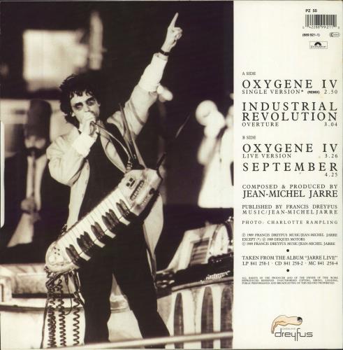 Jean-Michel Jarre Oxygene 12" vinyl single (12 inch record / Maxi-single) UK JMJ12OX06513