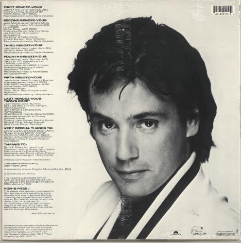 Jean-Michel Jarre Rendez-Vous - Sealed vinyl LP album (LP record) US JMJLPRE446269