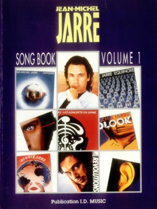 Jean-Michel Jarre Song Book Volumes 1 & 2 book French JMJBKSO543152