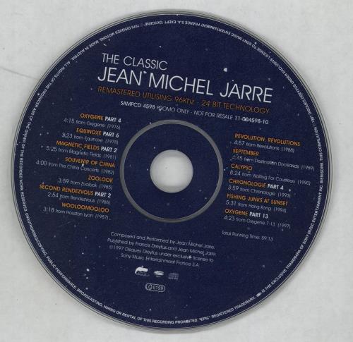Jean-Michel Jarre The Classic... CD album (CDLP) French JMJCDTH106955