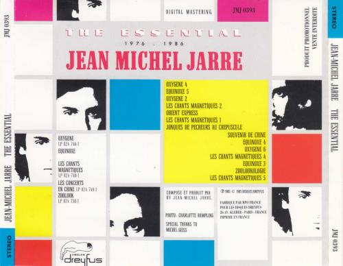 Jean-Michel Jarre The Essential - Opel Corsa CD album (CDLP) French JMJCDTH22345