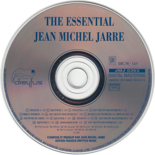Jean-Michel Jarre The Essential - Opel Corsa CD album (CDLP) French JMJCDTH22345