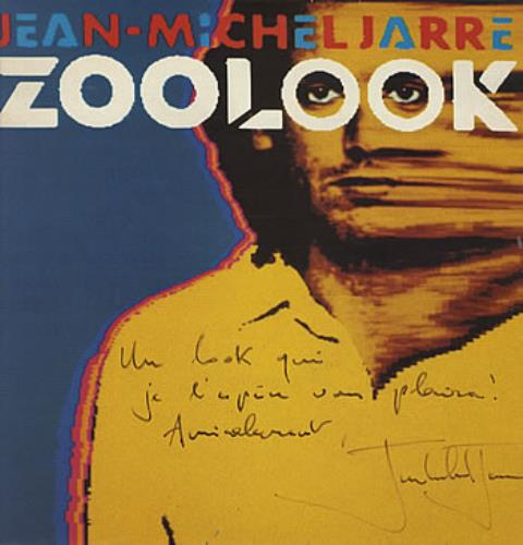 Jean-Michel Jarre Zoolook - Autographed vinyl LP album (LP record) French JMJLPZO314808