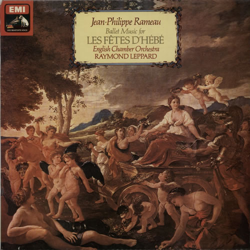 Jean-Philippe Rameau Ballet Music For Les F�tes D'H�b� vinyl LP album (LP record) UK J5ALPBA637797