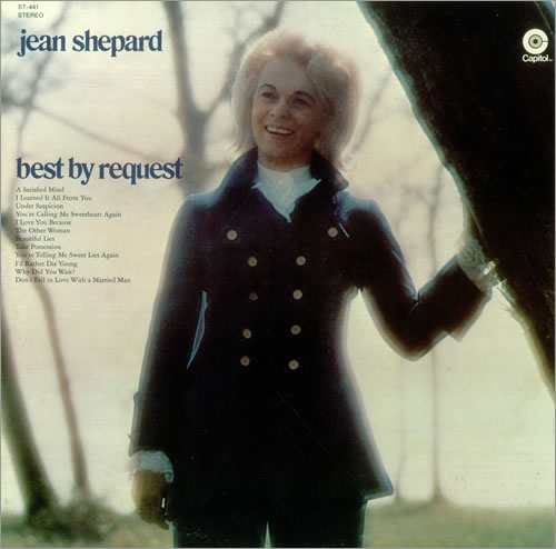 Jean Shepard Best By Request vinyl LP album (LP record) UK JS-LPBE457275